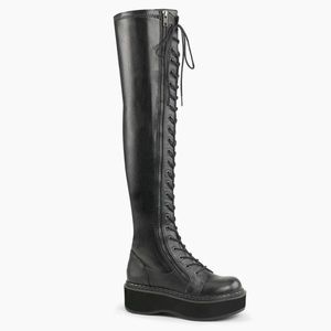 Demonia - Emily 114 over the knee boot - Size 8